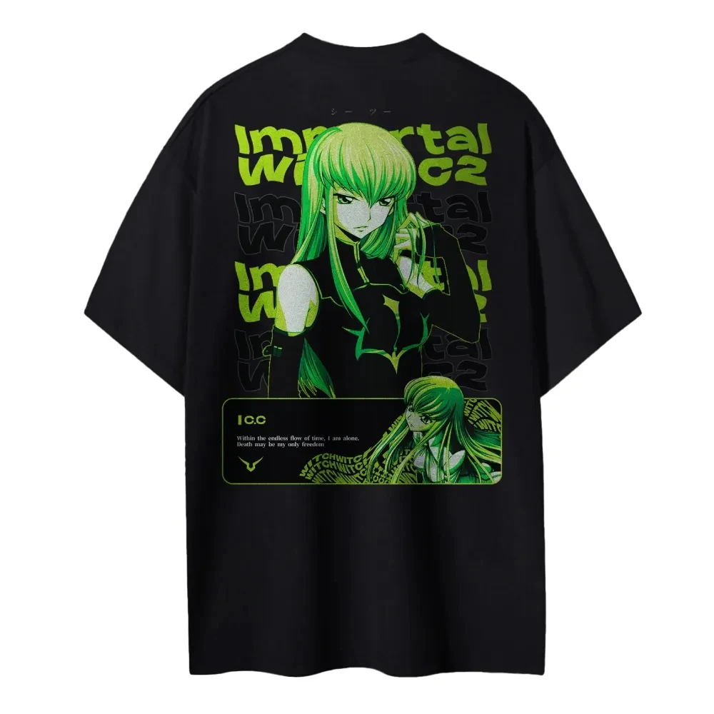 Anime Merchandise Store In Japan - Nueva camiseta Code Geass C.C. Personaje