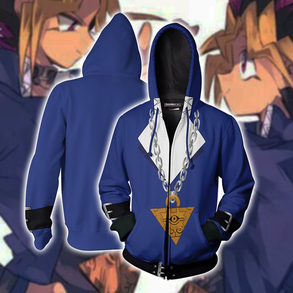 Anime Merchandise Hoodie - Yu-Gi-Oh! Yugi Mutou Sudadera con capucha