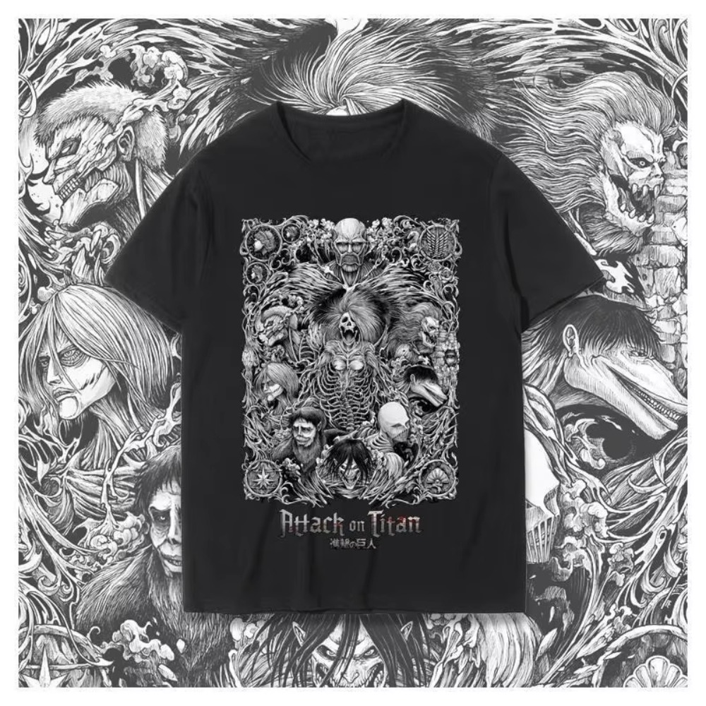 Japanese Anime Merchandise Store - Camiseta de Anime japonés Attack on