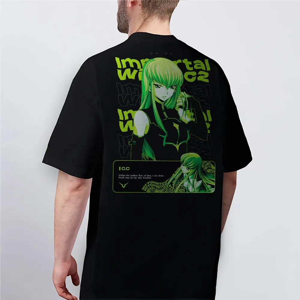Nueva camiseta Code Geass C.C. - Anime Merchandise Store In Japan reseña y precio