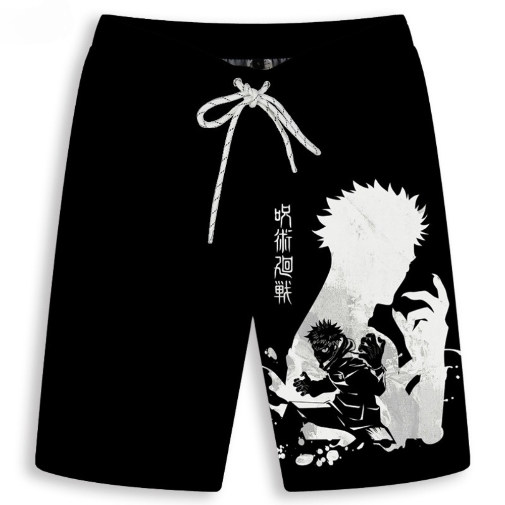 Pantalones cortos con estampad - Anime Merchandise Store In Japan reseña y precio