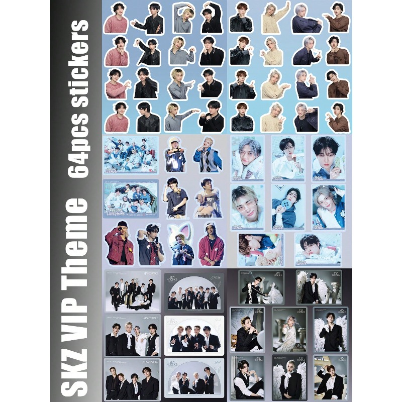 Paquete de pegatinas StrayKid, - Sticker Sheet Set reseña y precio