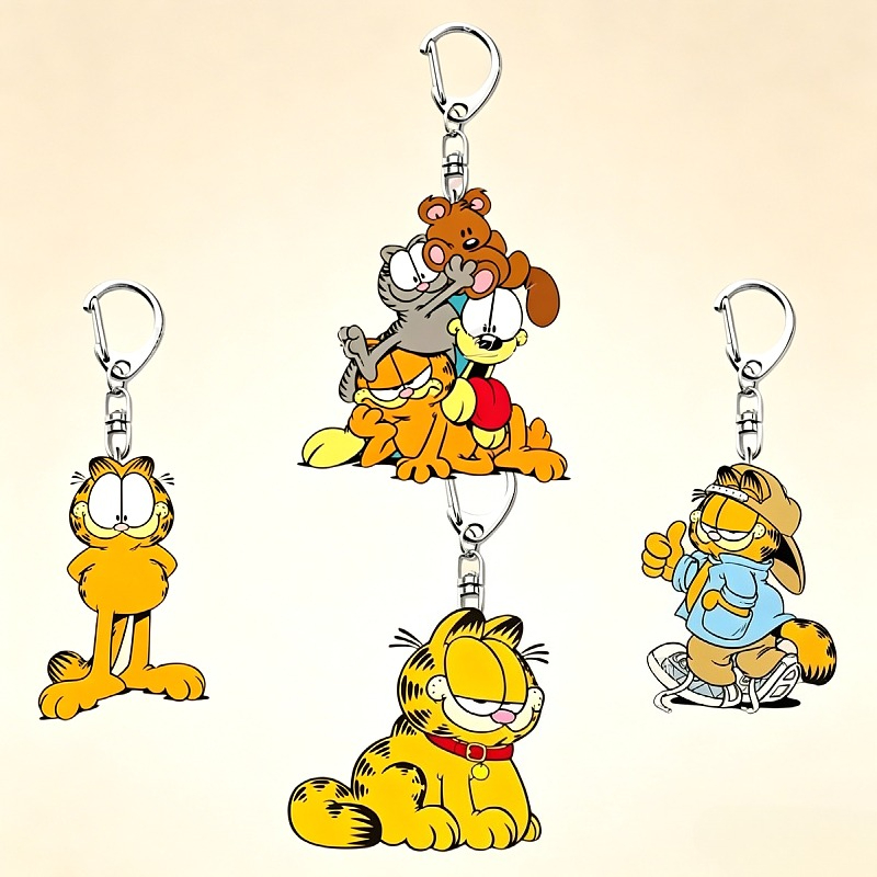 Llavero acrílico de Garfield,  - Anime Merchandise Wholesale reseña y precio
