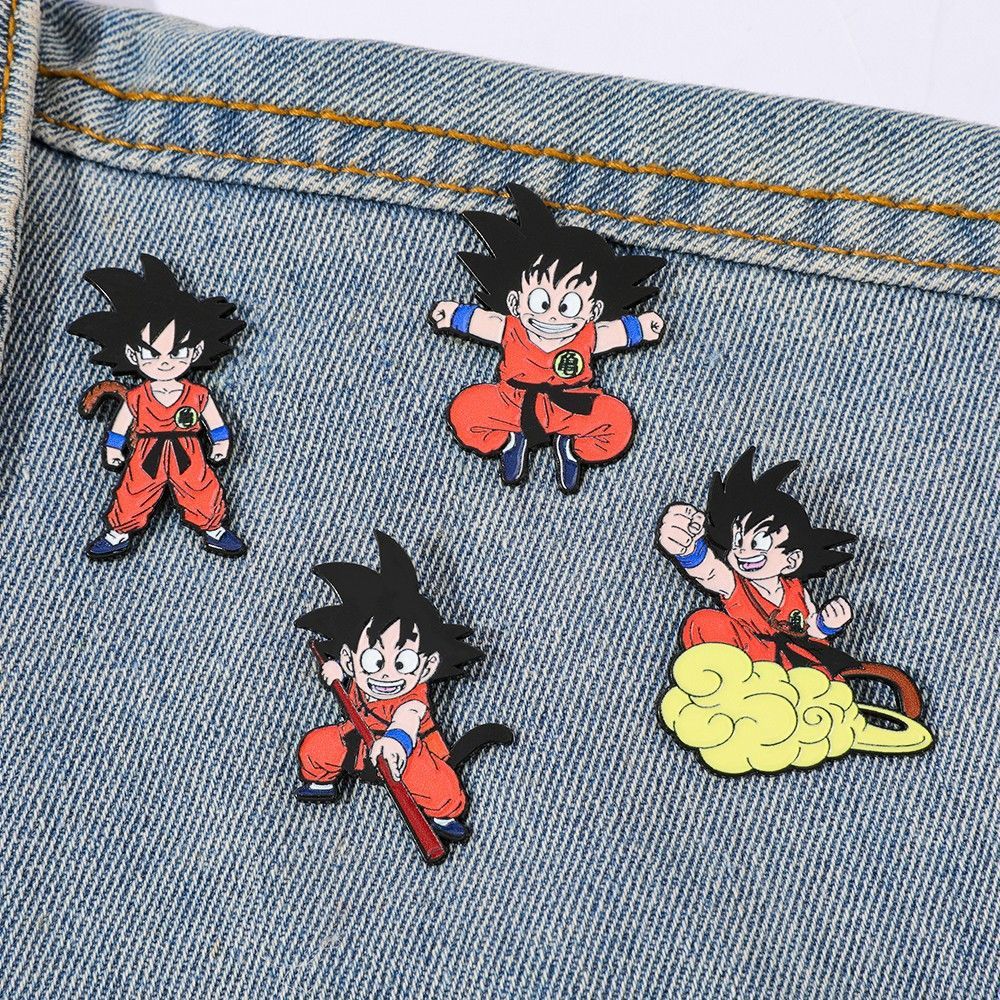 Pin Metálico de Son Goku de Dr - Anime Merchandise Wholesale reseña y precio