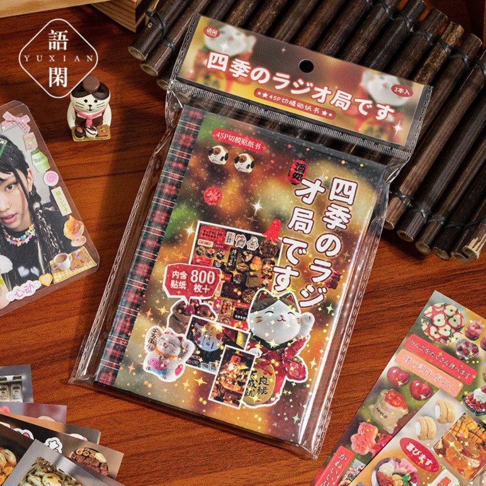 Álbum de pegatinas troqueladas - Anime Merch Store reseña y precio